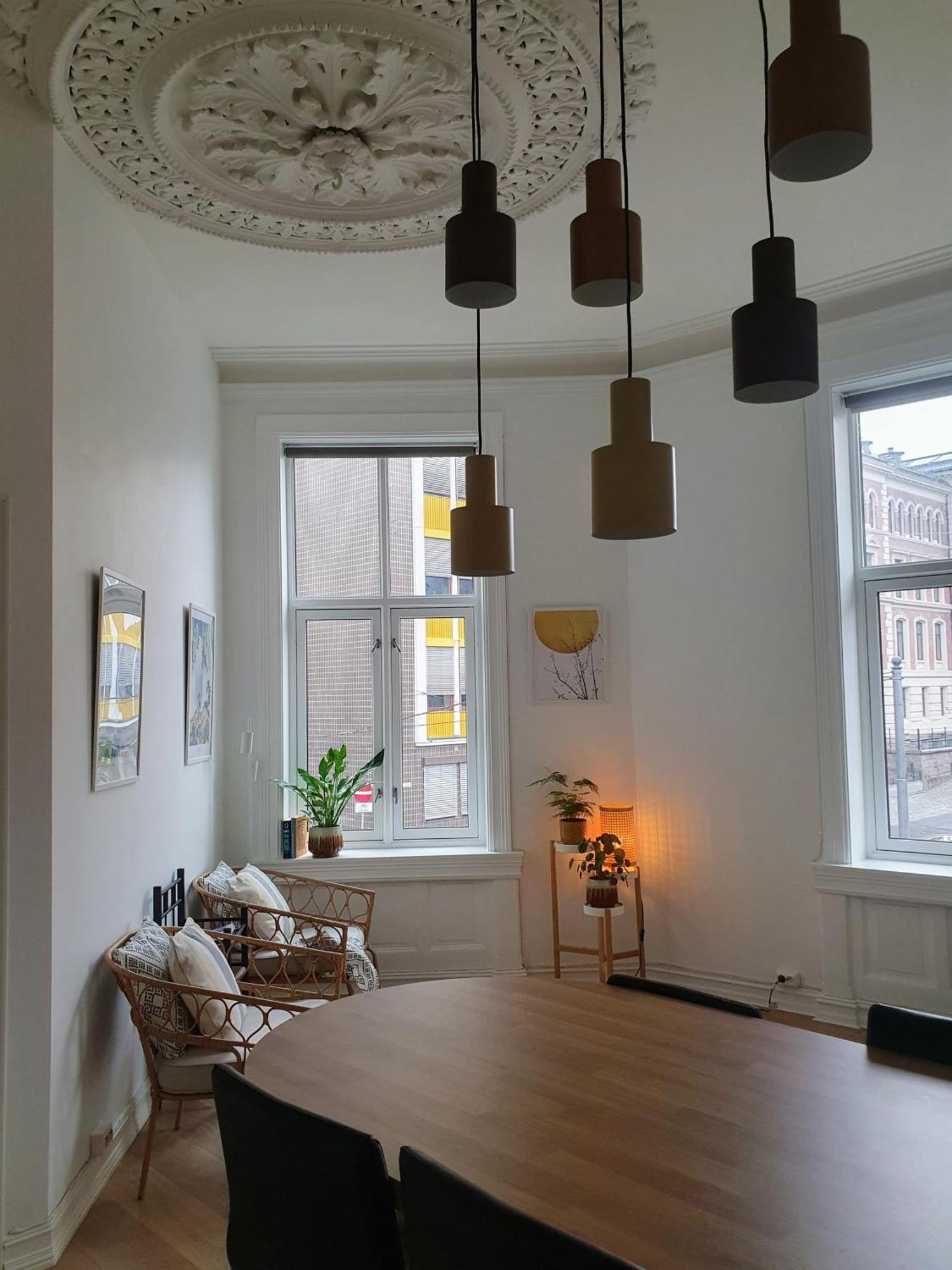 Bright And Charming Apartment From 1878 With View To The New National Museum In Oslo Exterior photo
