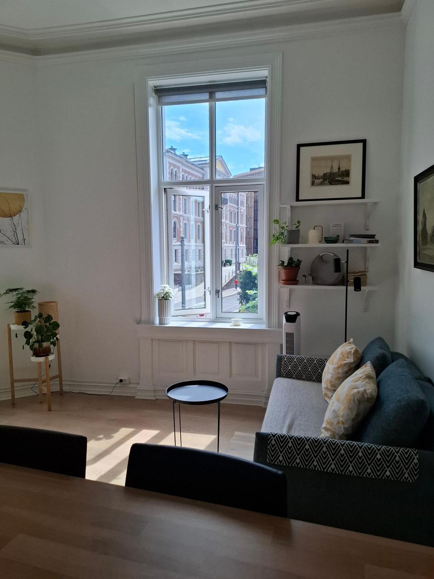 Bright And Charming Apartment From 1878 With View To The New National Museum In Oslo Exterior photo