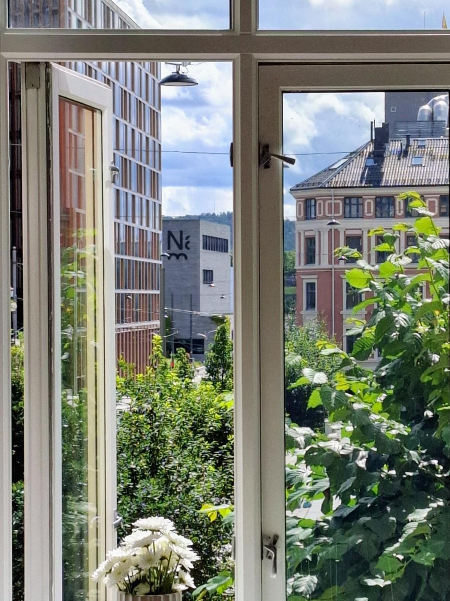 Bright And Charming Apartment From 1878 With View To The New National Museum In Oslo Exterior photo